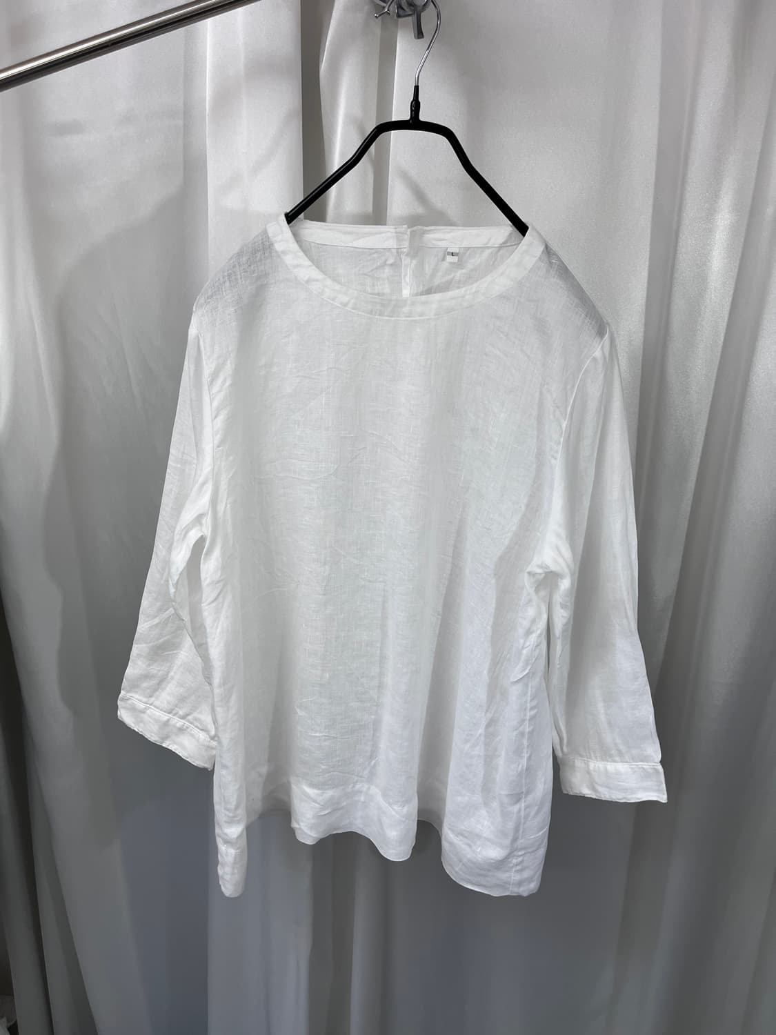 MUJI linen blouse  상품이미지1