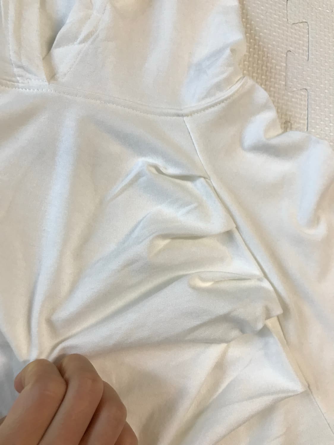 빈티지 셔링 후드반팔T 상품이미지4