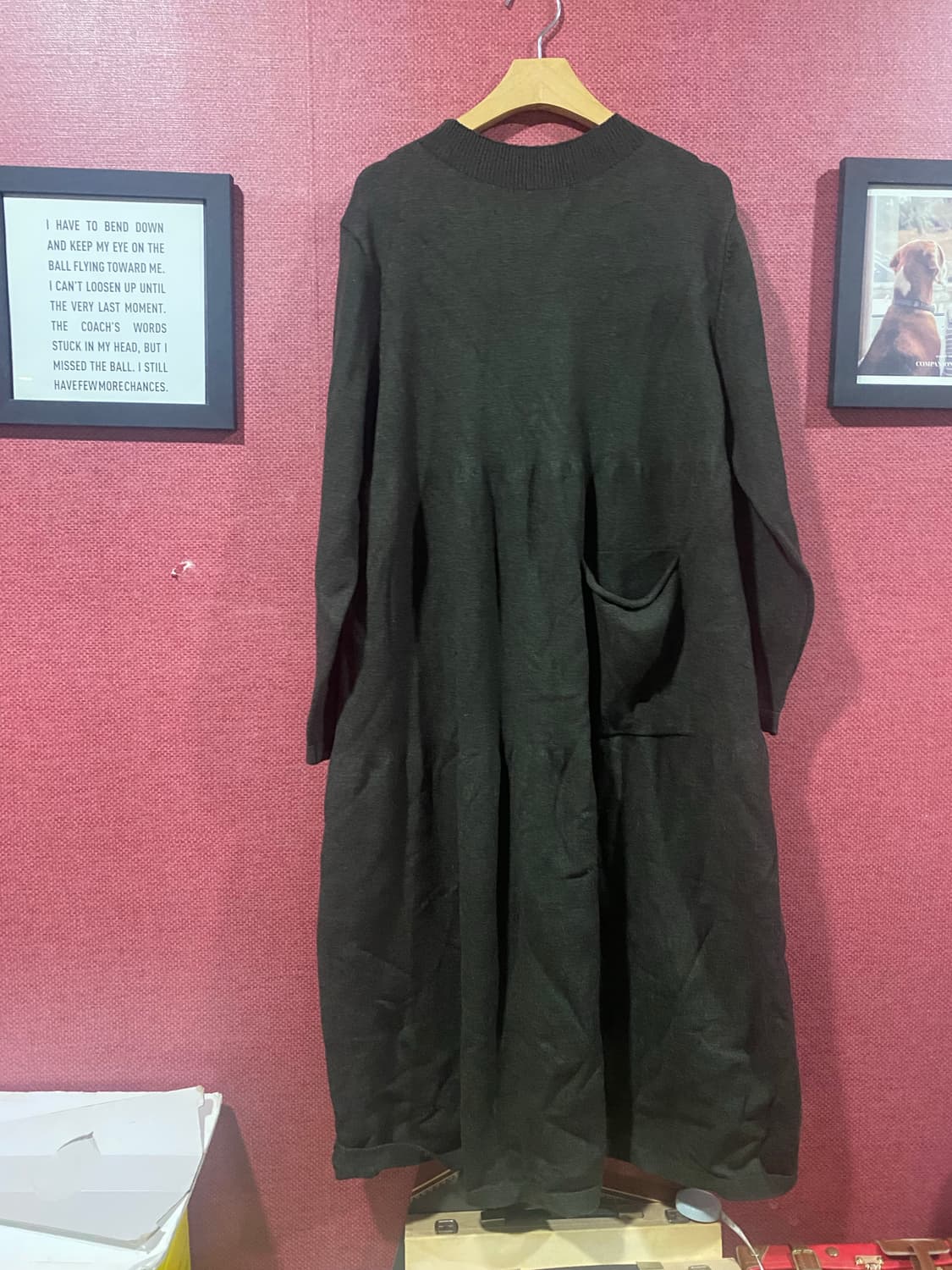 니트 롱 원피스(F) 상품이미지1