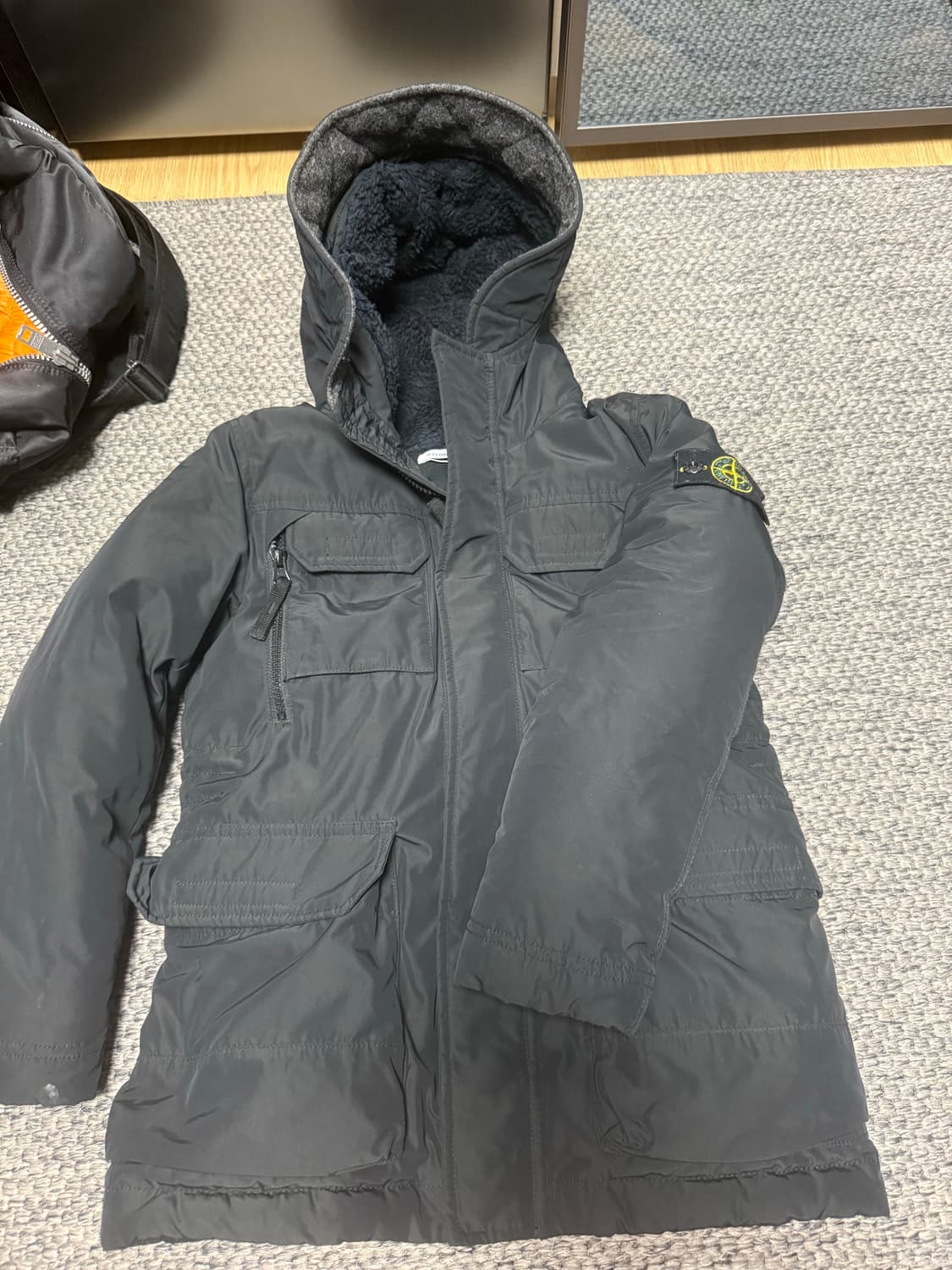 스톤아일랜드 키즈 크링클랩스 롱 8y 상품이미지3