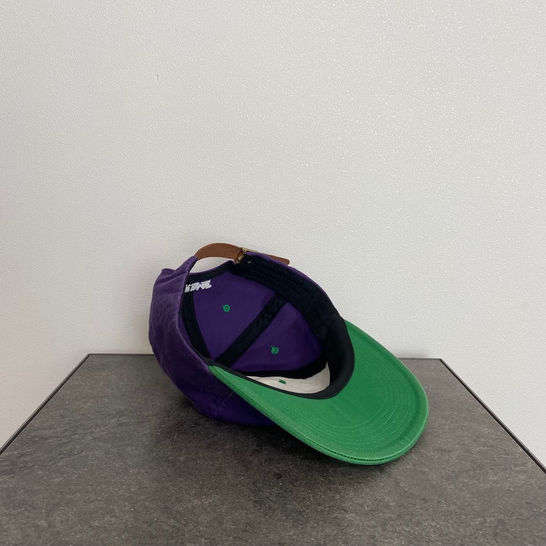 (OS) 슈프림 S로고 볼캡 모자 퍼플 그린 상품이미지7