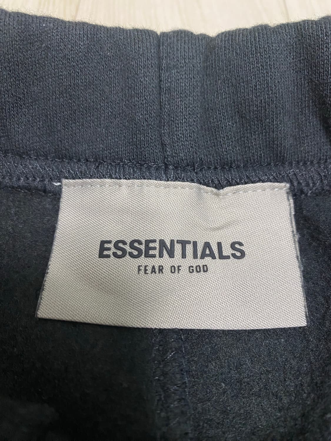 [S] 피오갓 에센셜 스웻 팬츠 블랙 상품이미지5