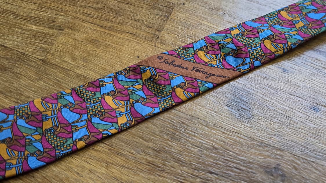 페라가모 빈티지 넥타이  상품이미지3