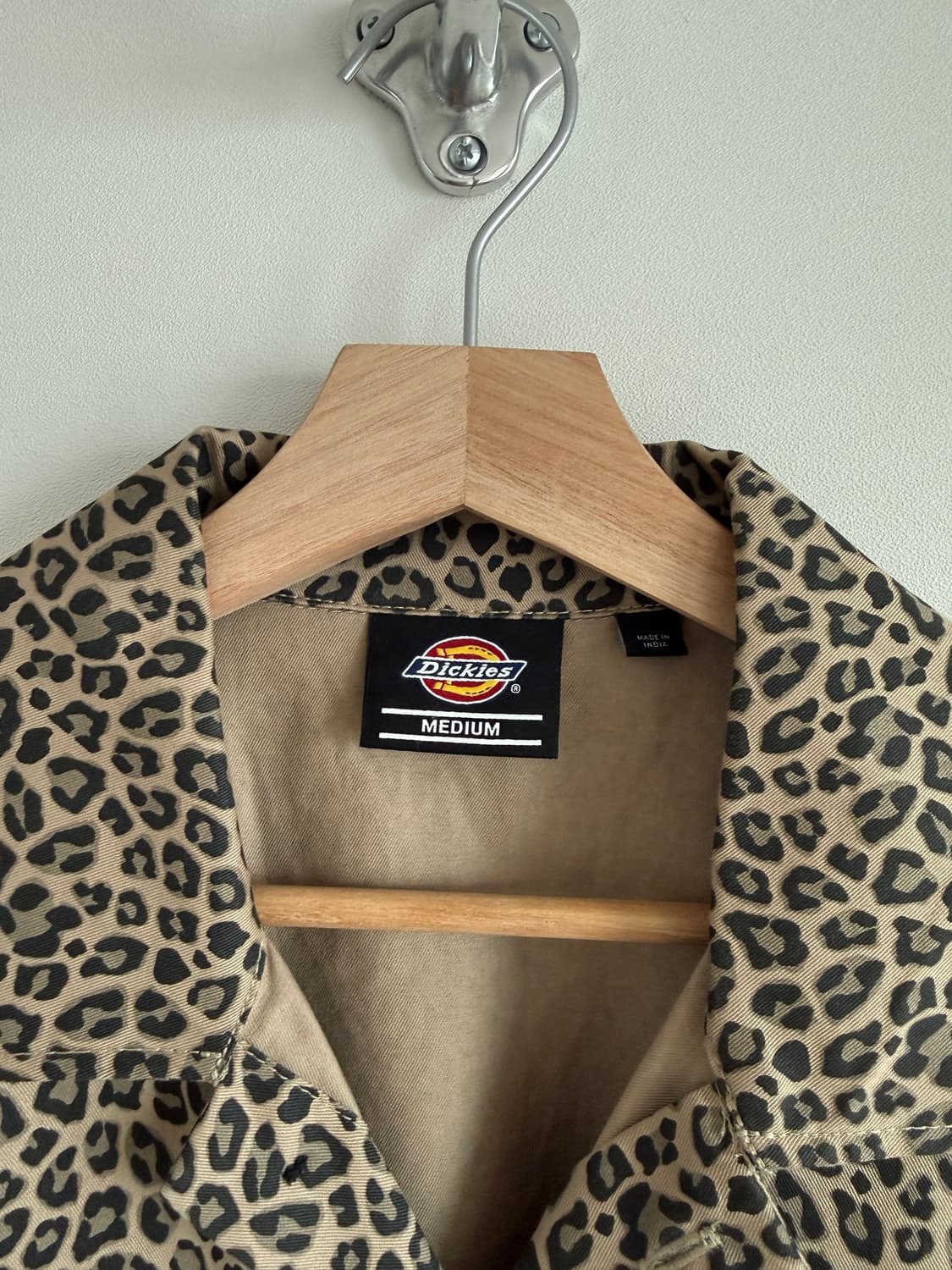 디키즈(Dickies) 레오파드 반팔 워크 셔츠 상품이미지6