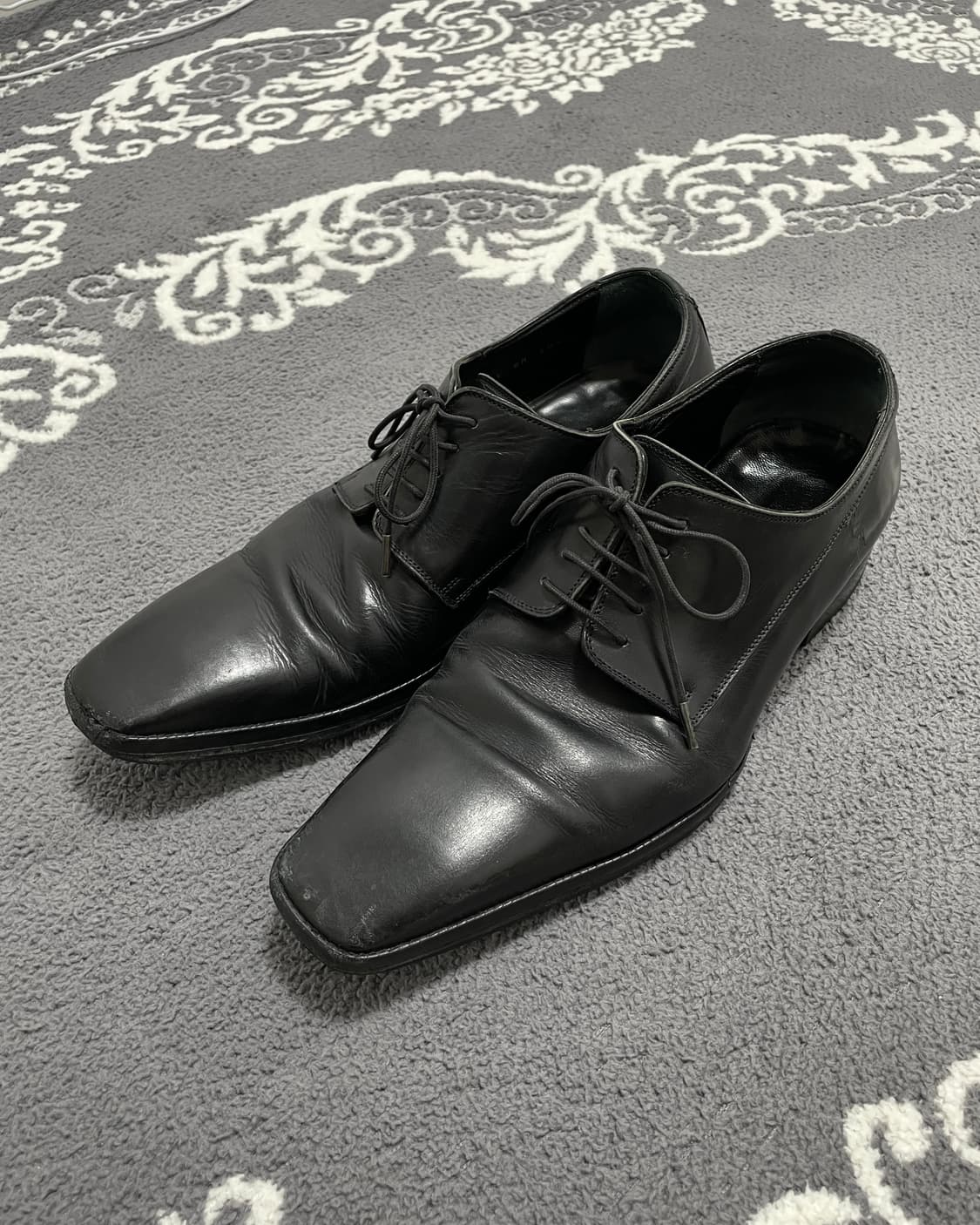 Dior Homme 에디기 스퀘어토 더비 슈즈 상품이미지1