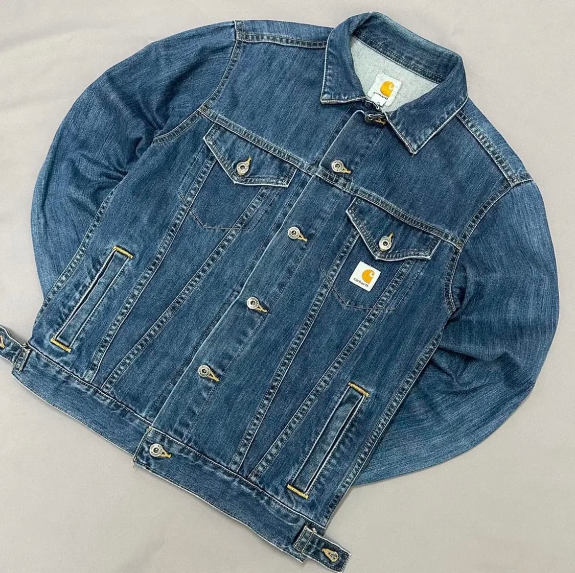 빈티지 칼하트 청자켓 팔아요(carhartt denim jacket) 상품이미지3