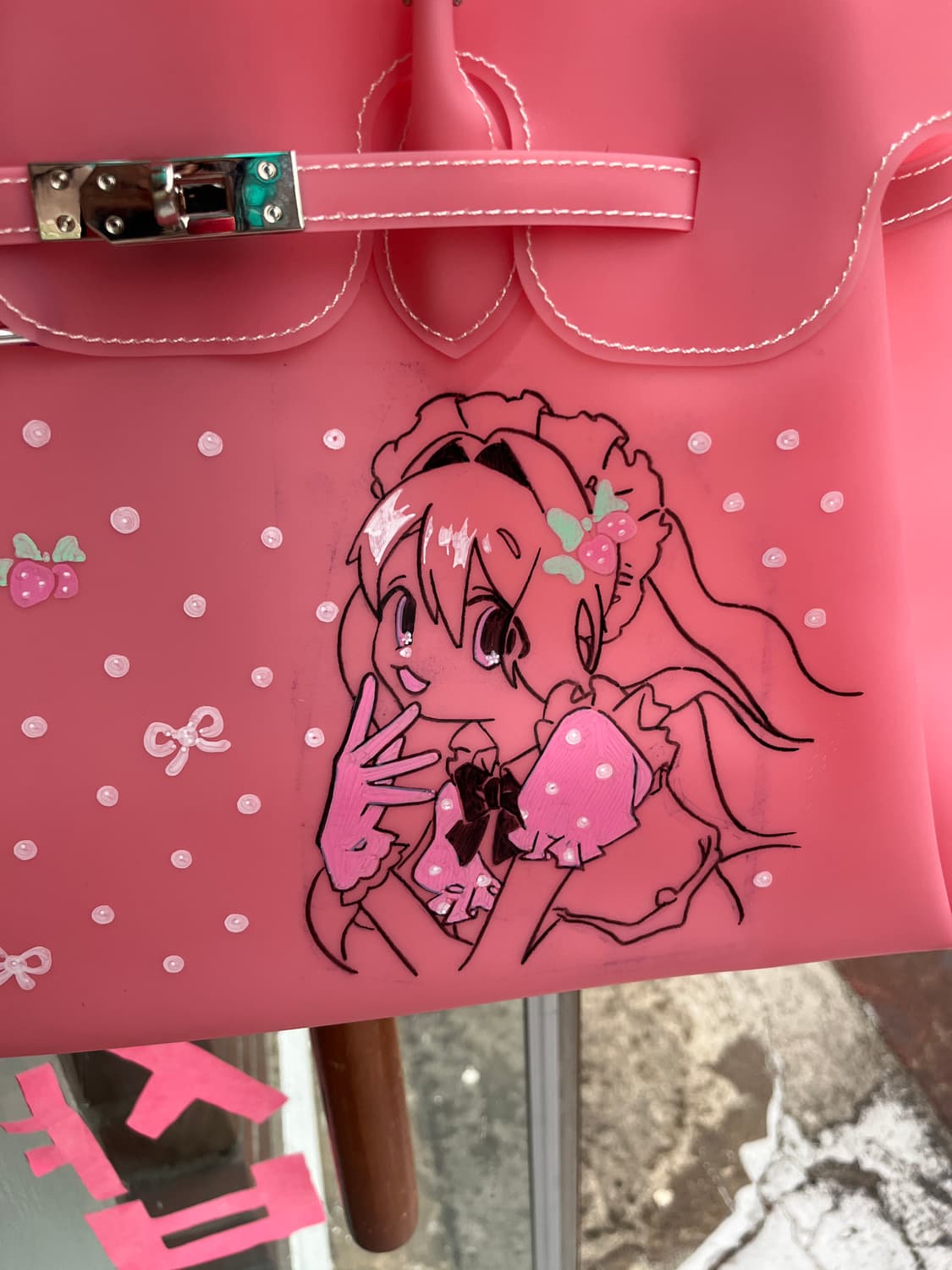 젤리버킨 - 찐핑크 커스텀 상품이미지9