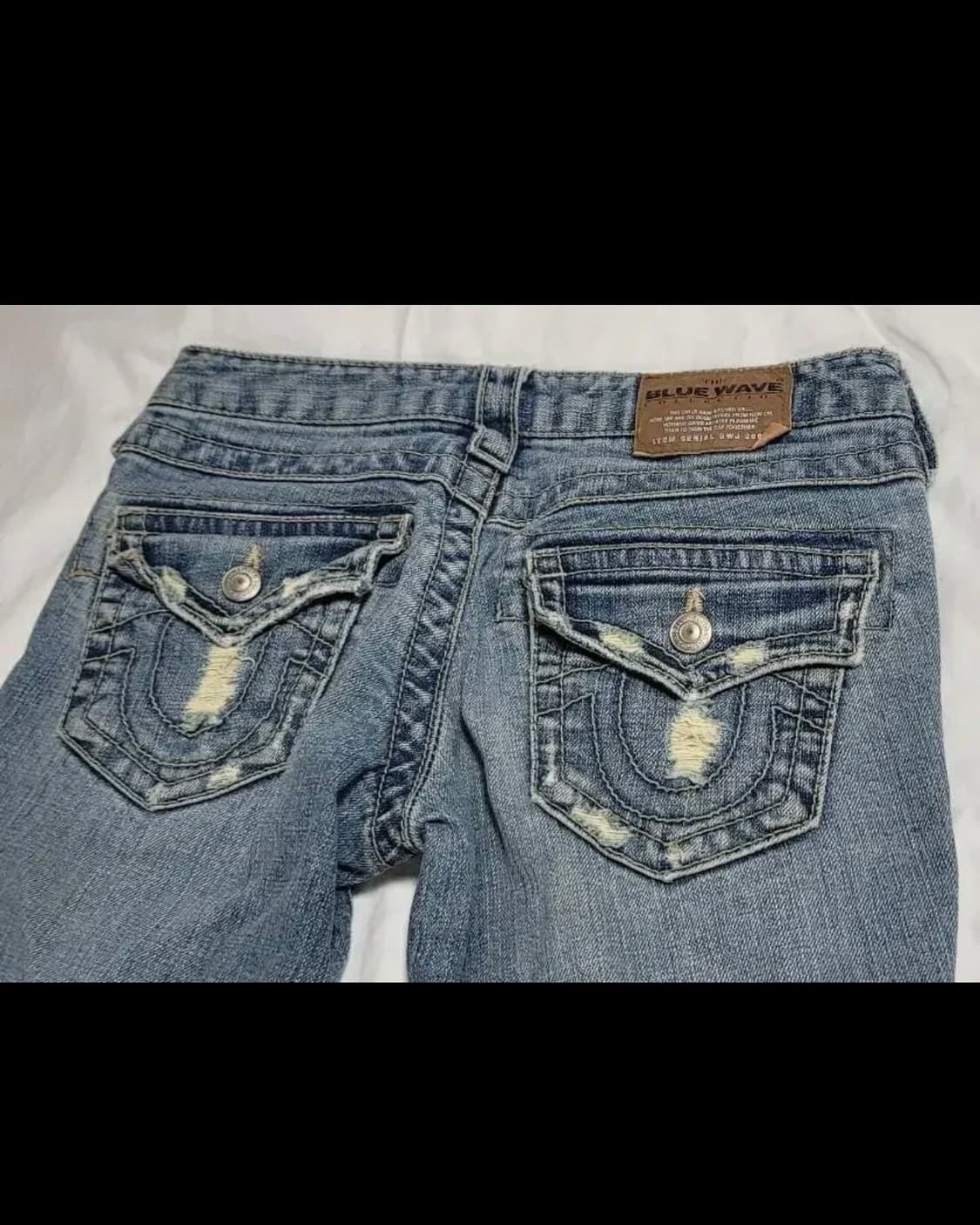 블루웨이브 24인치 큐빅스타일 부츠컷 진 상품이미지1