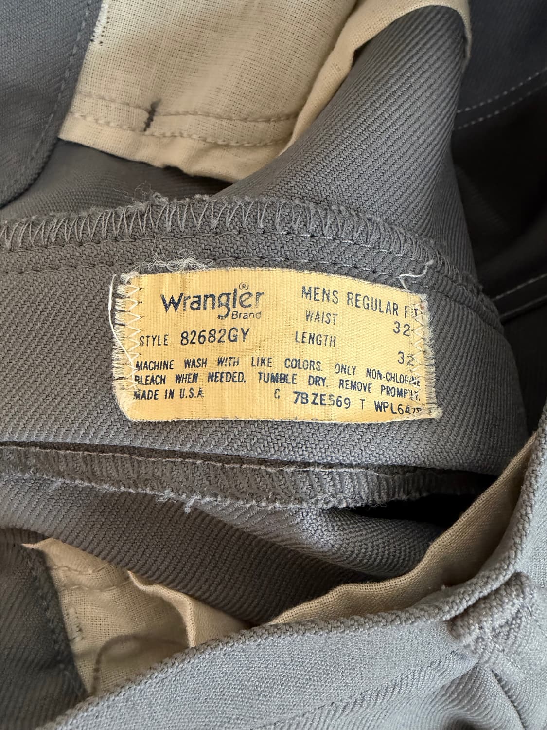 빈티지 랭글러 랜처 드레스 팬츠 made in usa 상품이미지4