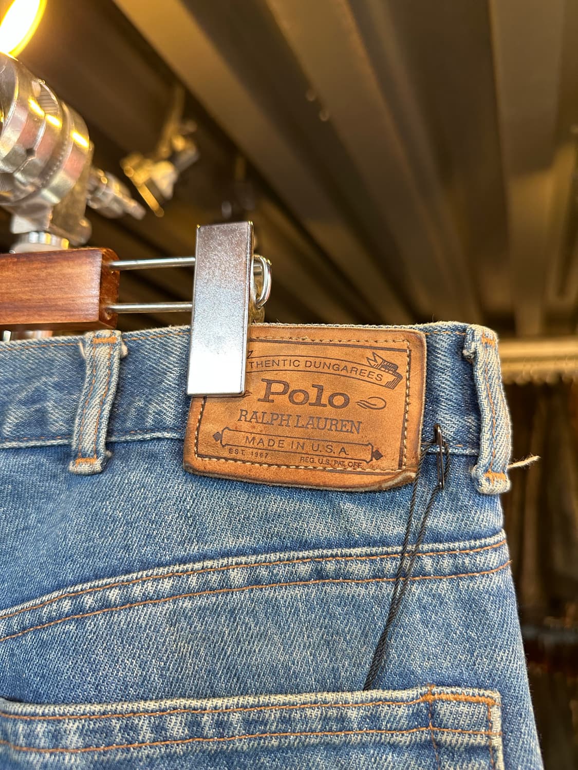 90s 폴로 랄프로렌 데님 팬츠 36x34 made in usa 상품이미지6
