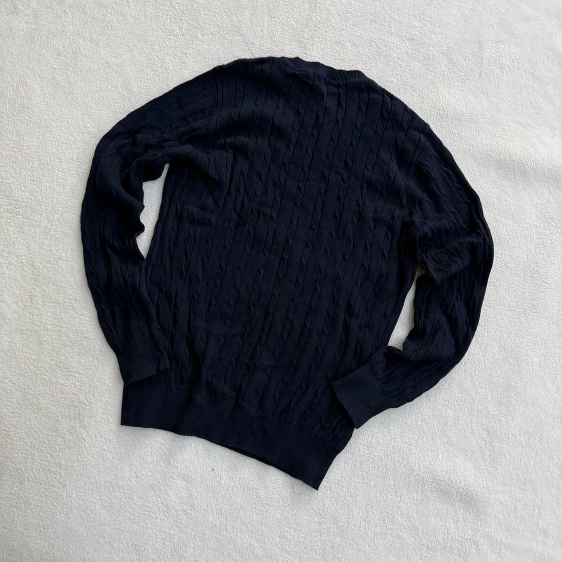 100 유에스폴로 케이블 니트 스웨터 0402T 상품이미지2