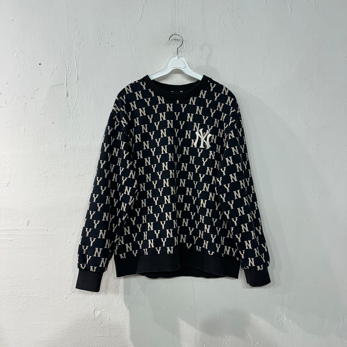 MLB 뉴욕양키스 모노그램 맨투맨 L 상품이미지3