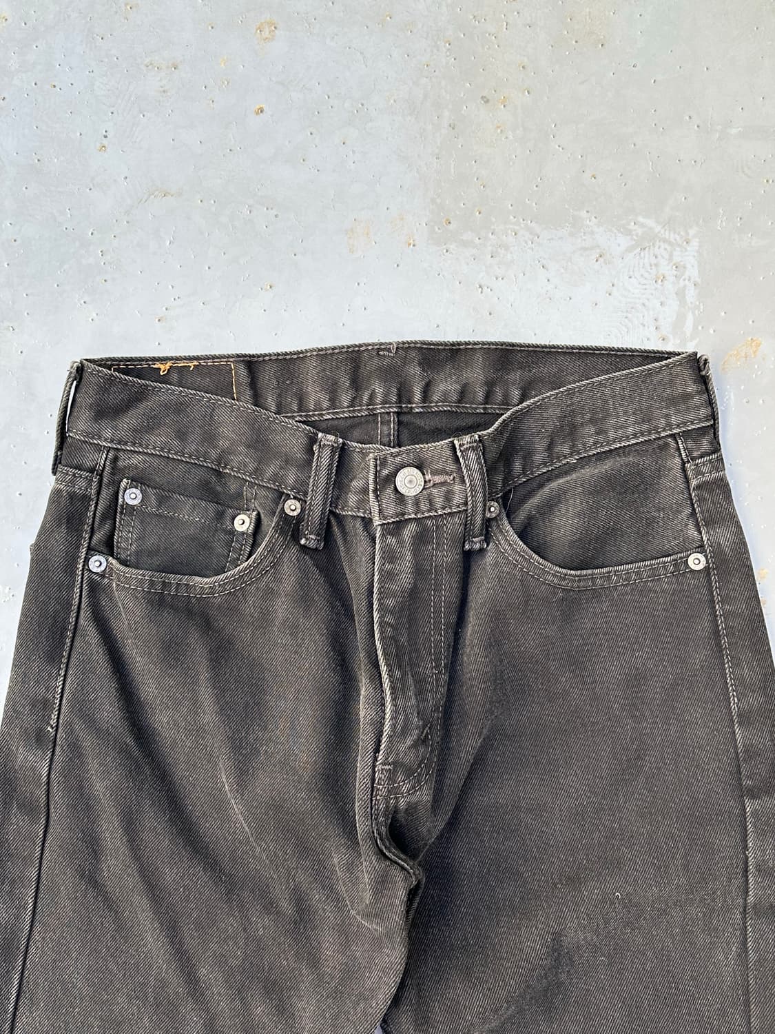 [리바이스] •Levi's 505 Black Denim 상품이미지4