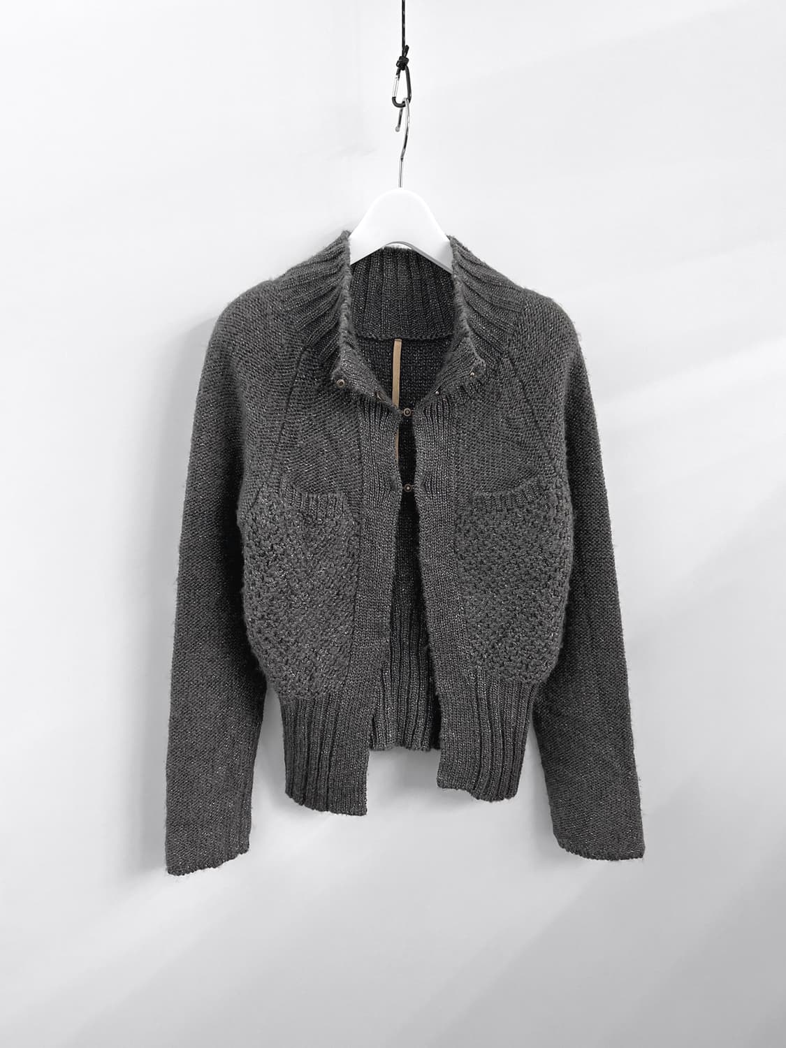 2007 AD HISUI 텍스처 니트 가디건 상품이미지4