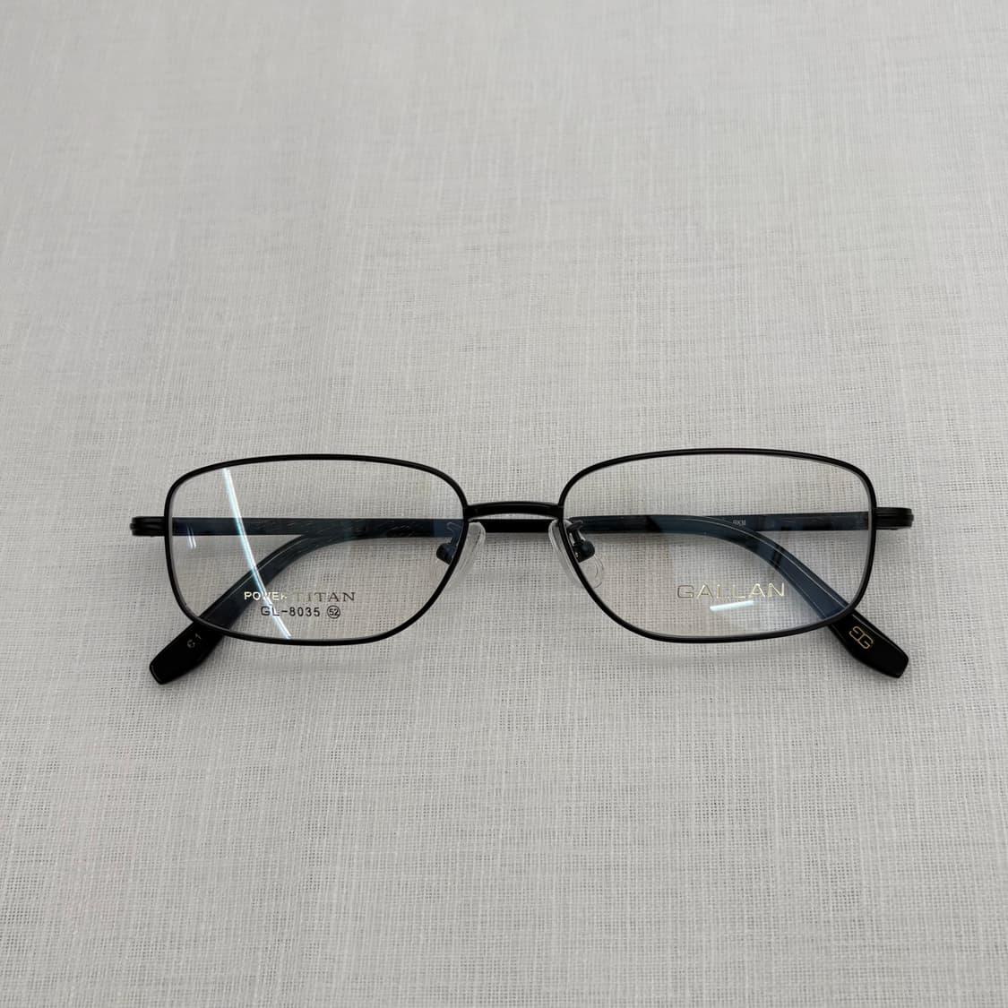 GALLAN 블랙 사각 메탈 빈티지안경 상품이미지5
