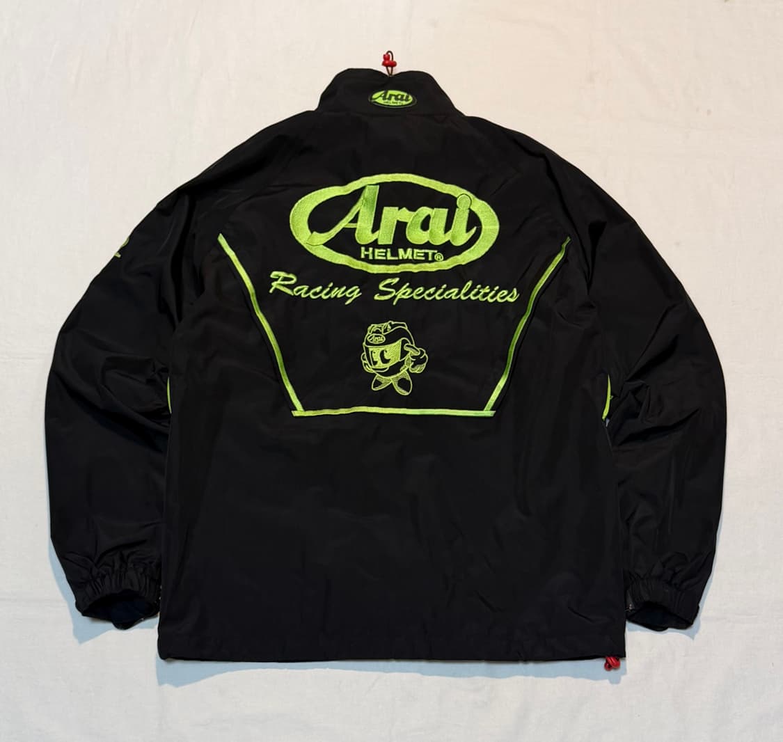 아라이 ARAI 구형 바람막이 블랙 네온 상품이미지1