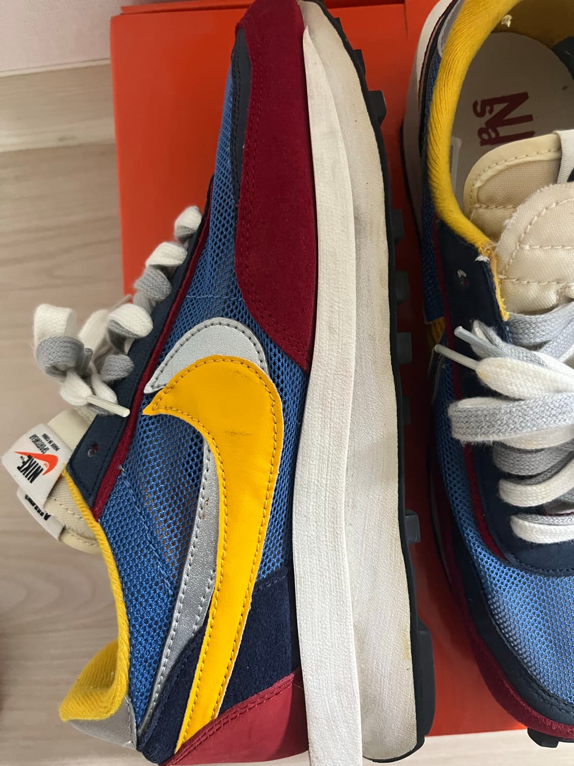 나이키x사카이 와플 빨파 270 상품이미지2