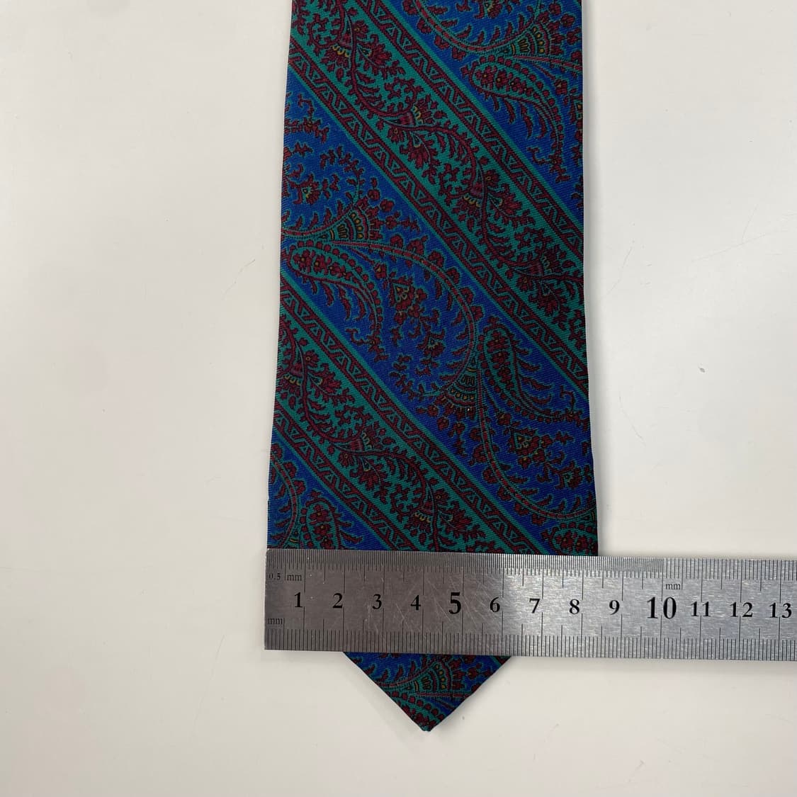 랑방 페이즐리 정품 명품넥타이 (LANVIN) 8.3cm 상품이미지8