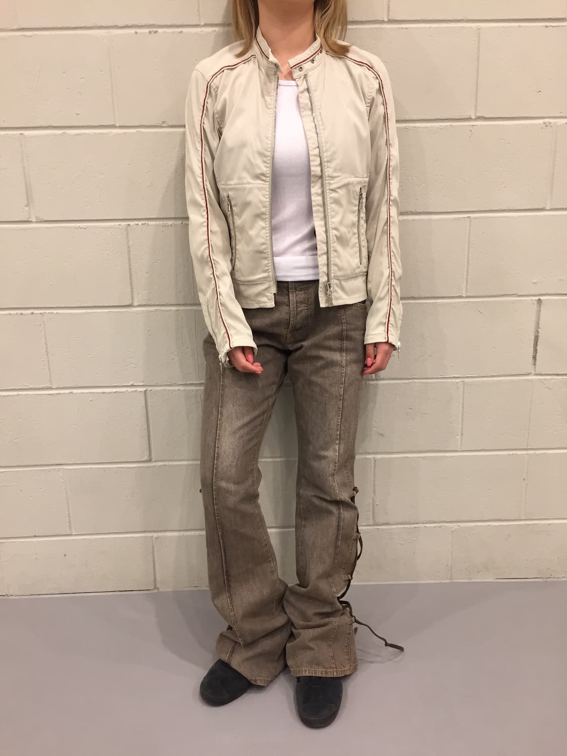 PRADA Archive Red Line Nylon Zip Jacket 상품이미지10