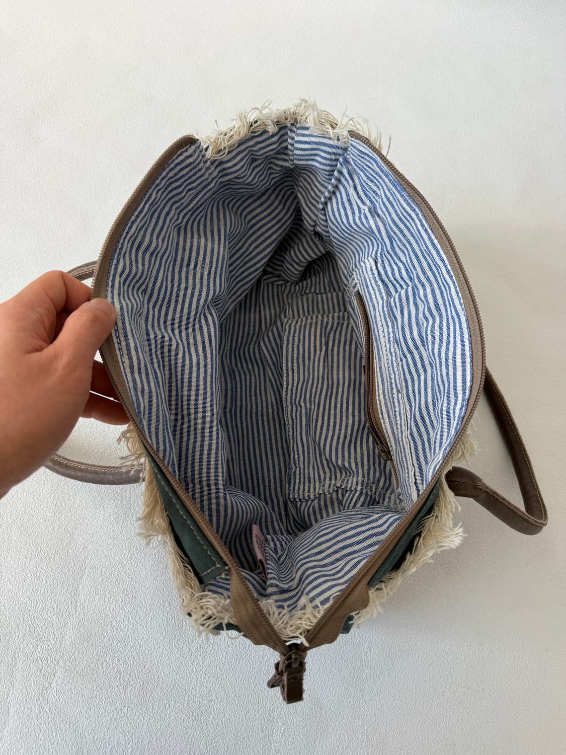 TERRE ROUGE 별 코튼 토트백 상품이미지6