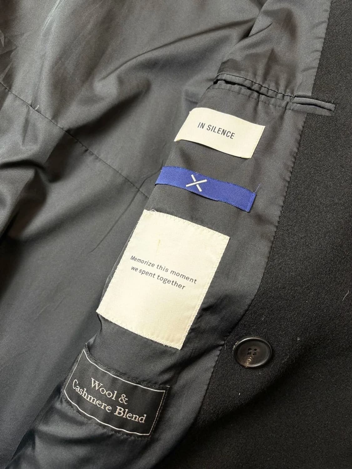 인사일런스 x 분트 17FW 캐시미어 블렌드 더블 코트 PN6535 상품이미지6