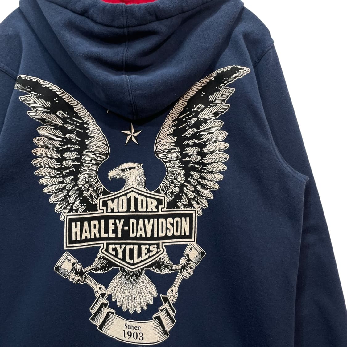 Harley-Davidson Eagle Zip Hoodie 상품이미지6