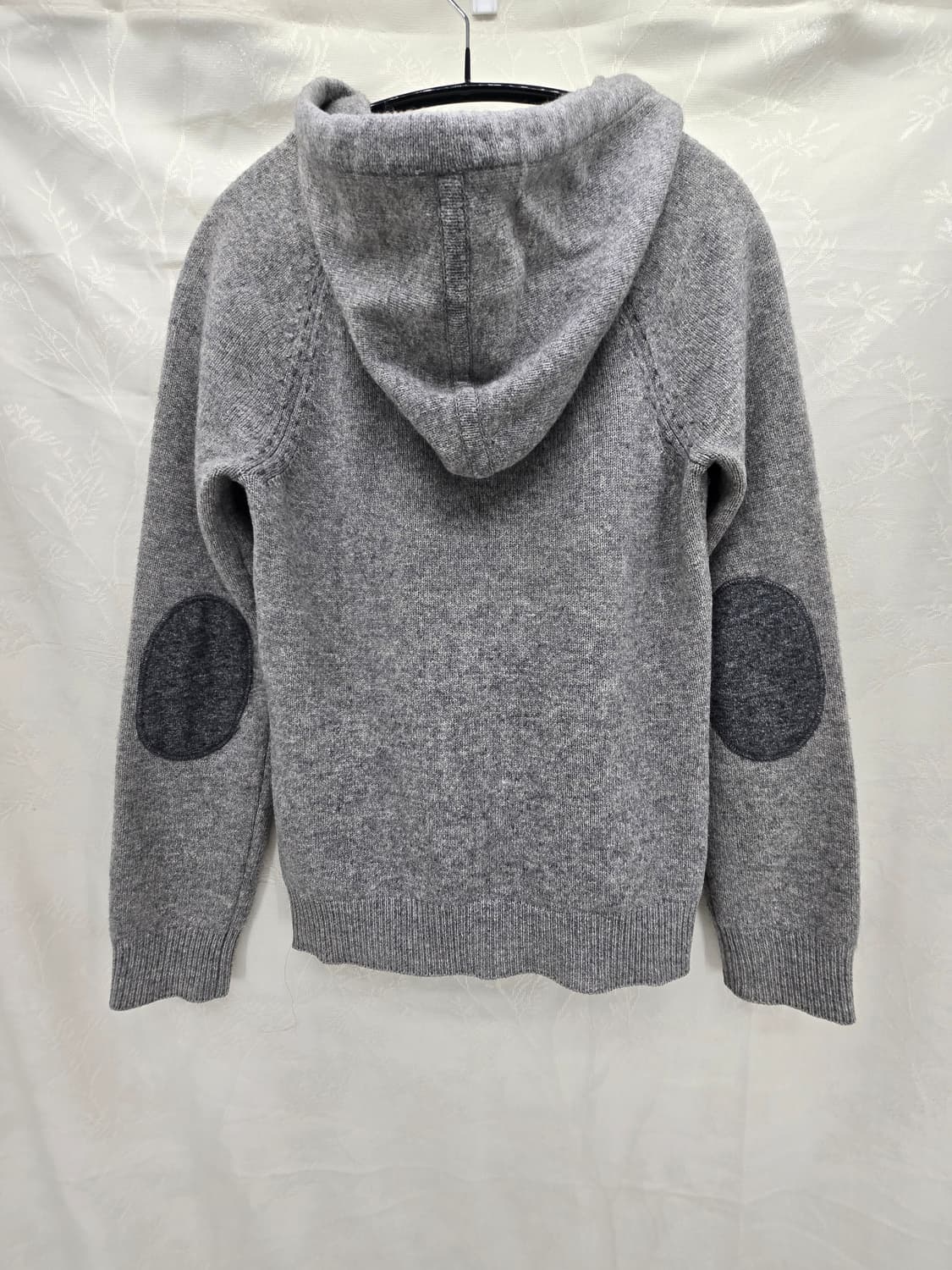 빈폴 여성용 그레이 후드 울 니트 상품이미지5