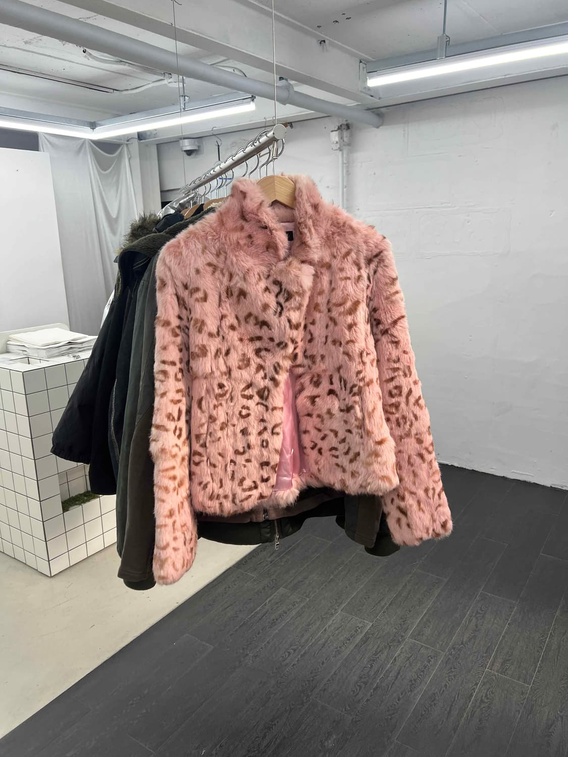 리틀 뉴욕 컬렉션 에코 퍼자켓 상품이미지1