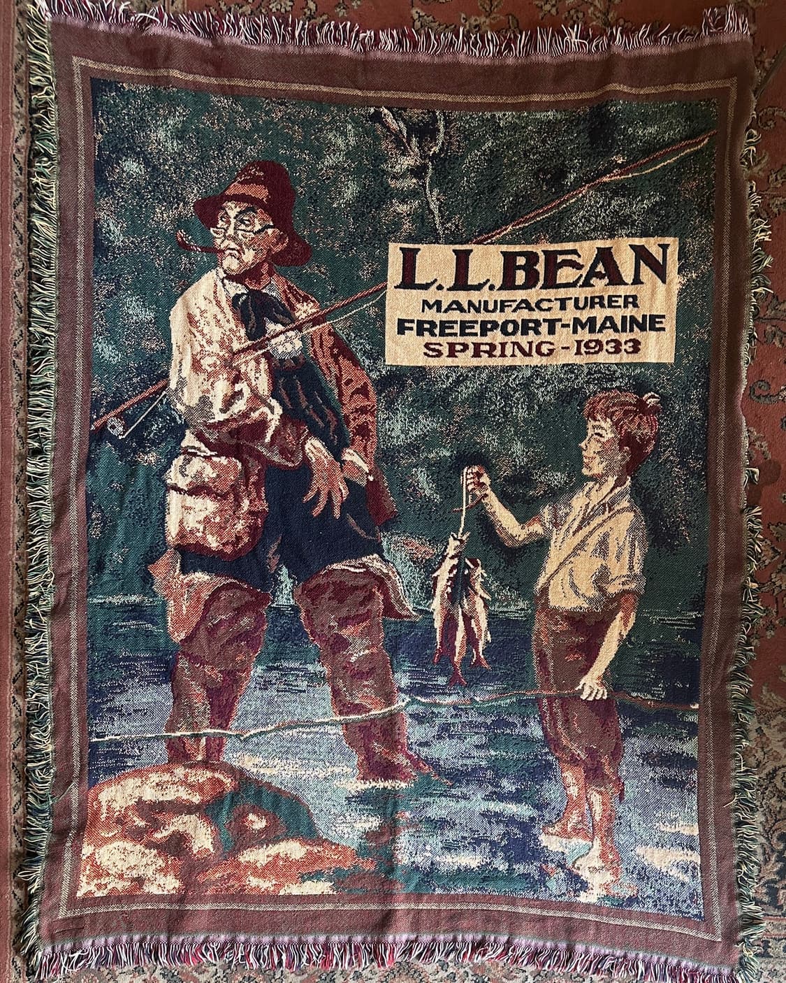 L.L.Bean 빈티지 블랭킷 상품이미지2