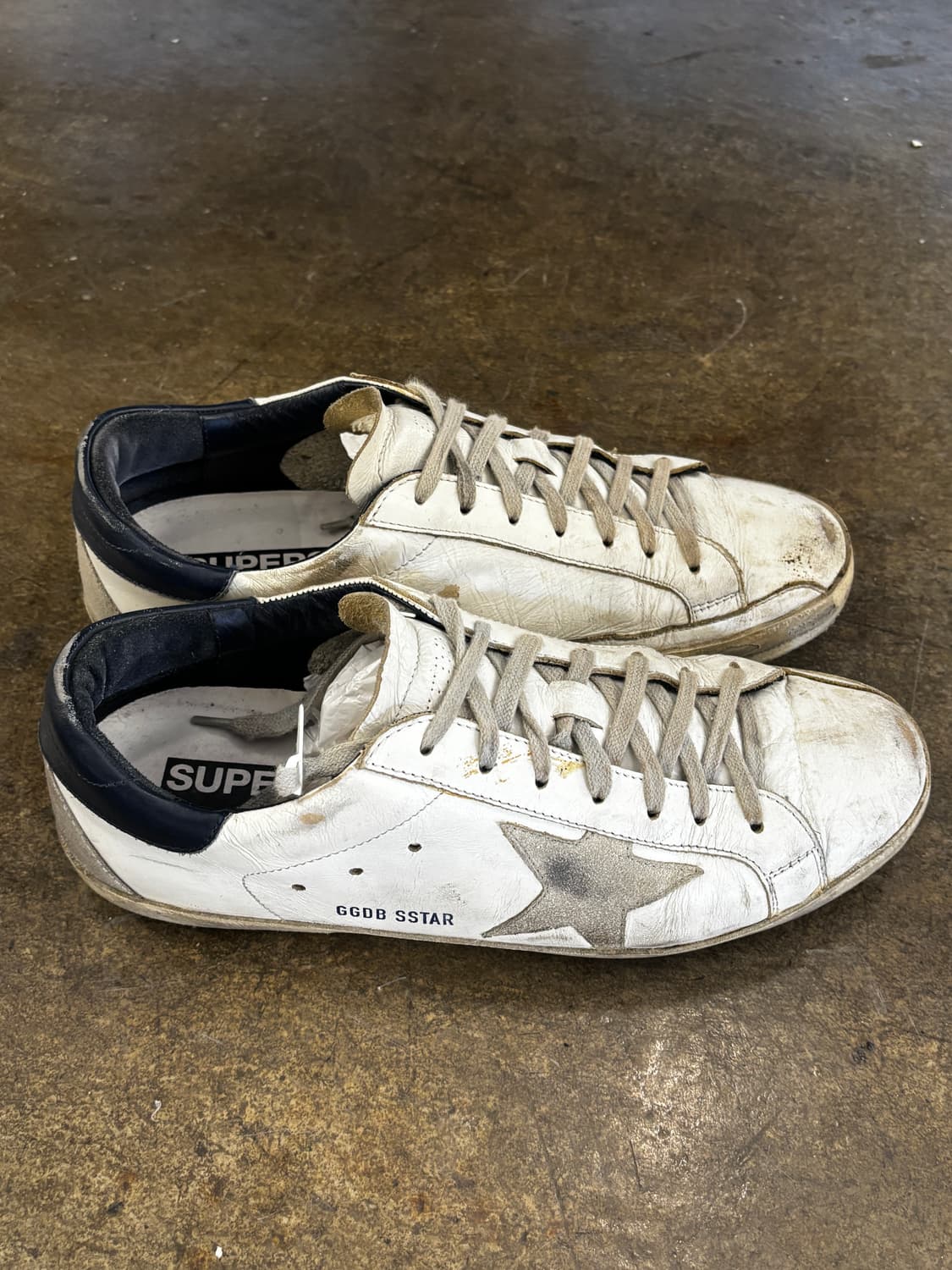 골든구스 슈퍼스타 흰색 스니커즈 42 상품이미지4