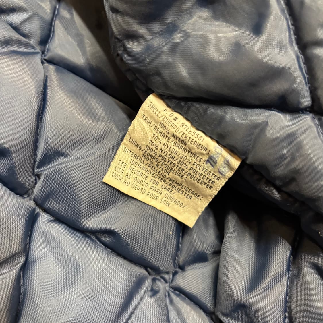 90s 달라스 카우보이 로고 애슬래틱 NFL 프로라인 푸퍼 자켓 상품이미지10