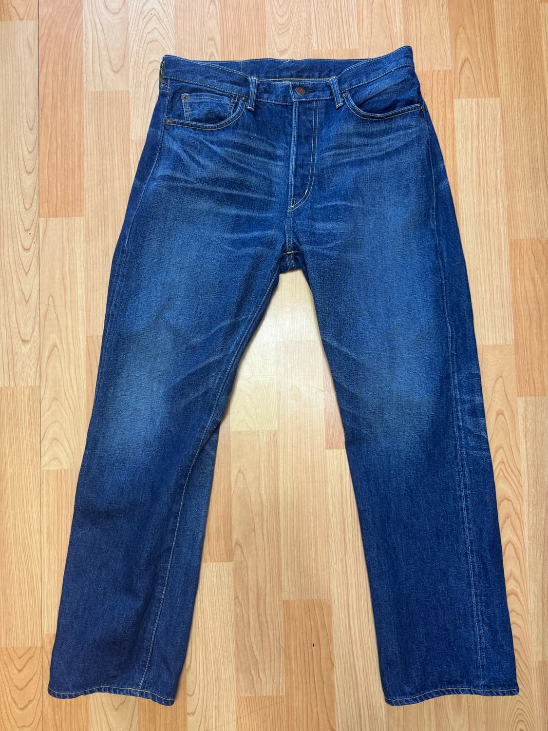 레미릴리프 13oz 1954xx 데님 팬츠 블루 S 상품이미지3