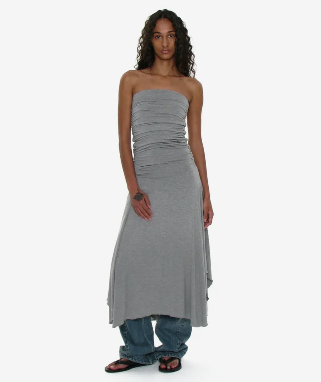 PWC 투웨이 튜브탑 드레스_멜란지 상품이미지1