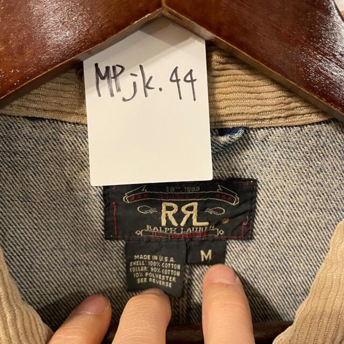 더블알엘 rrl 덩가리 자켓 m 팝니다 상품이미지4