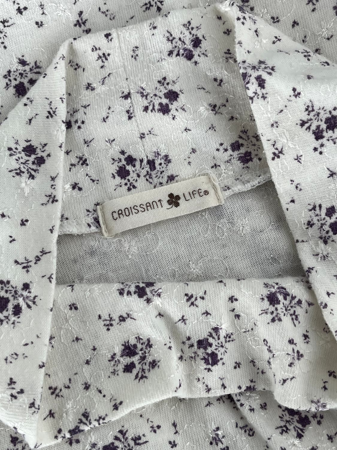 CROISSANT LIFE 플로럴 긴팔 상품이미지4