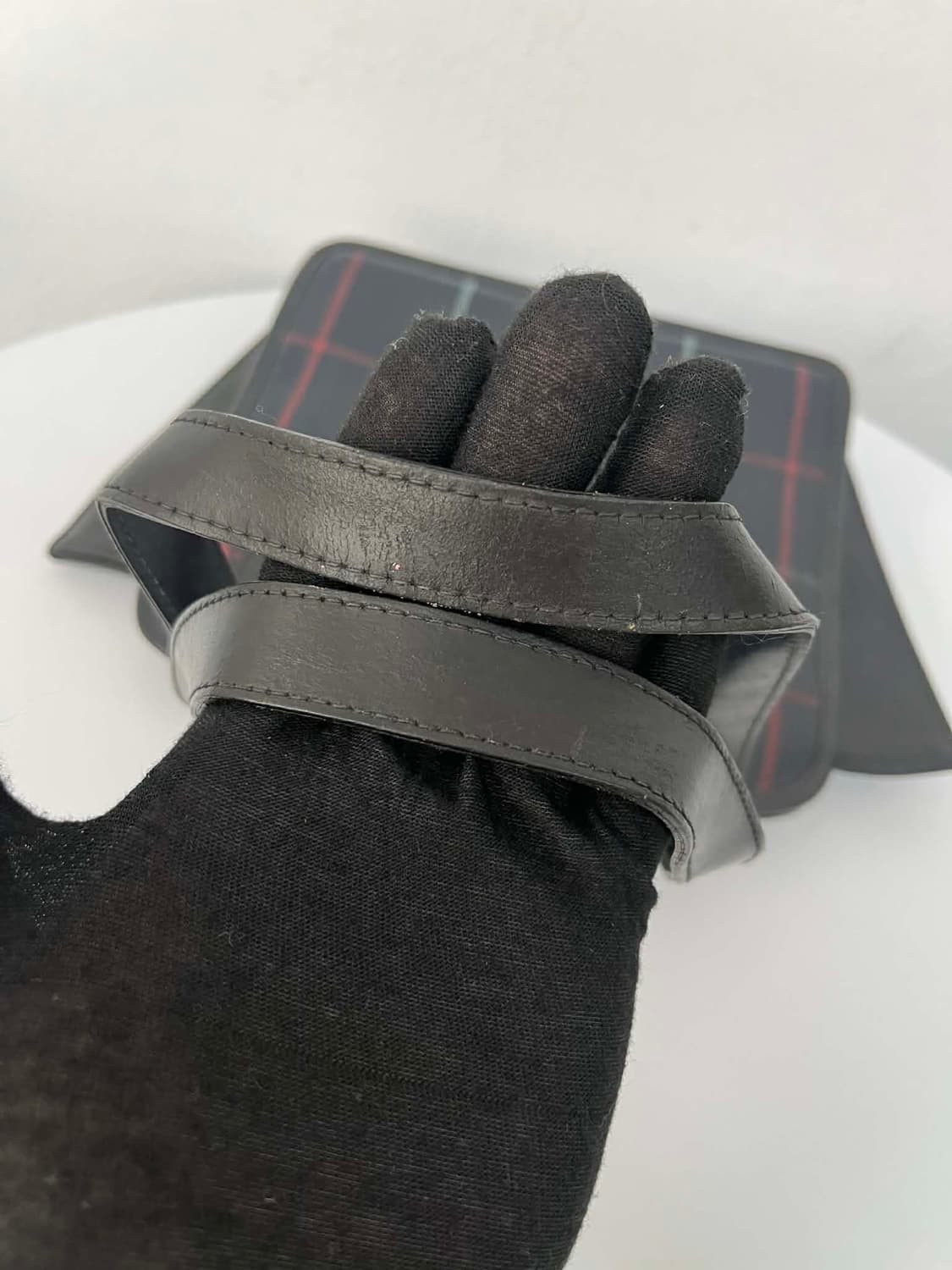 버버리 빈티지 노바체크 네이비 숄더 토트백 상품이미지8