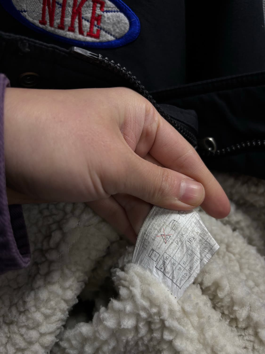 나이키 올드스쿨 스우시 양털점퍼 상품이미지7