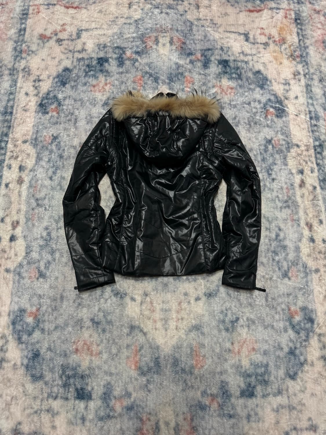 Hideaways 00s vkei trimming fur down jac 상품이미지7