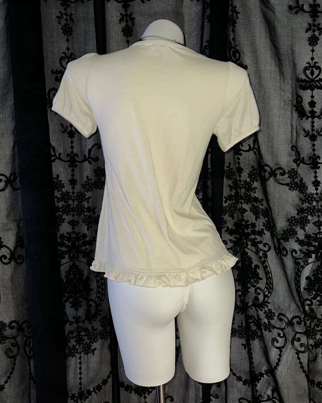 Gothic Ribbon Short Sleeve 상품이미지3