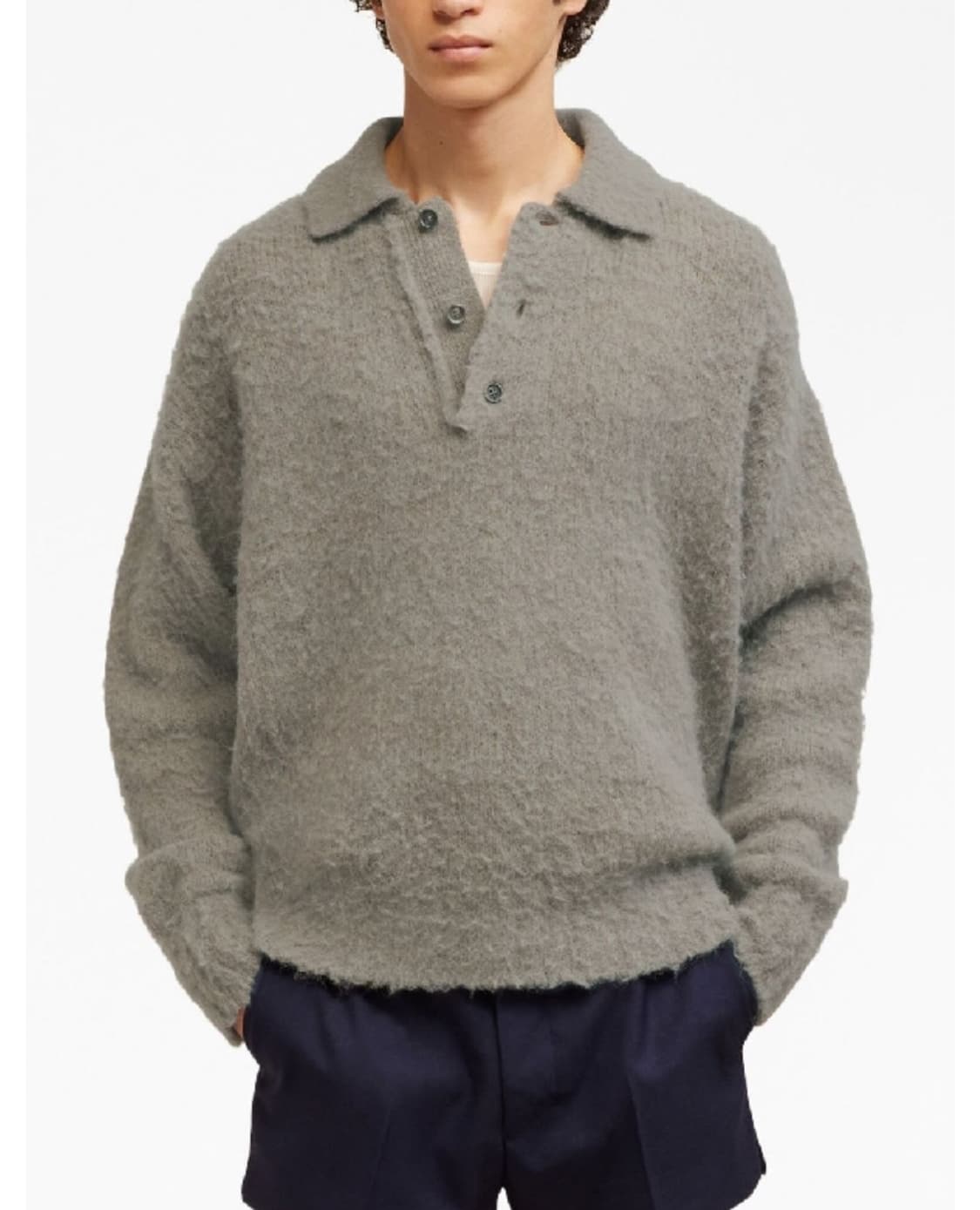 Ami 아미 알파카 폴로 니트 S 상품이미지1