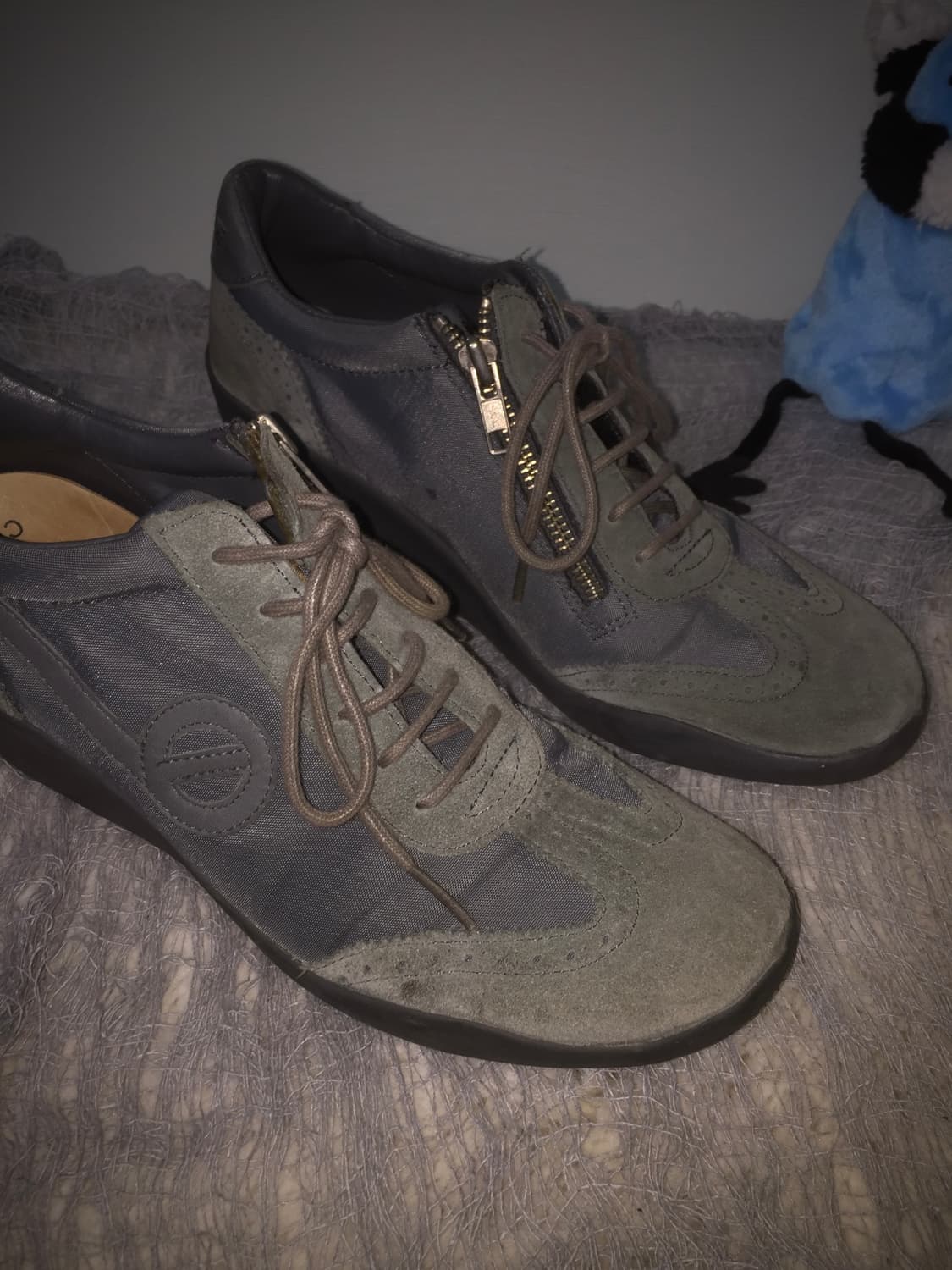 NO NAME 90s Leather Wedge Sneakers 상품이미지2