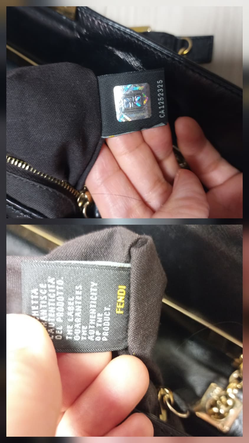 펜디 블랙 체인 숄더백 크로스백 상품이미지7