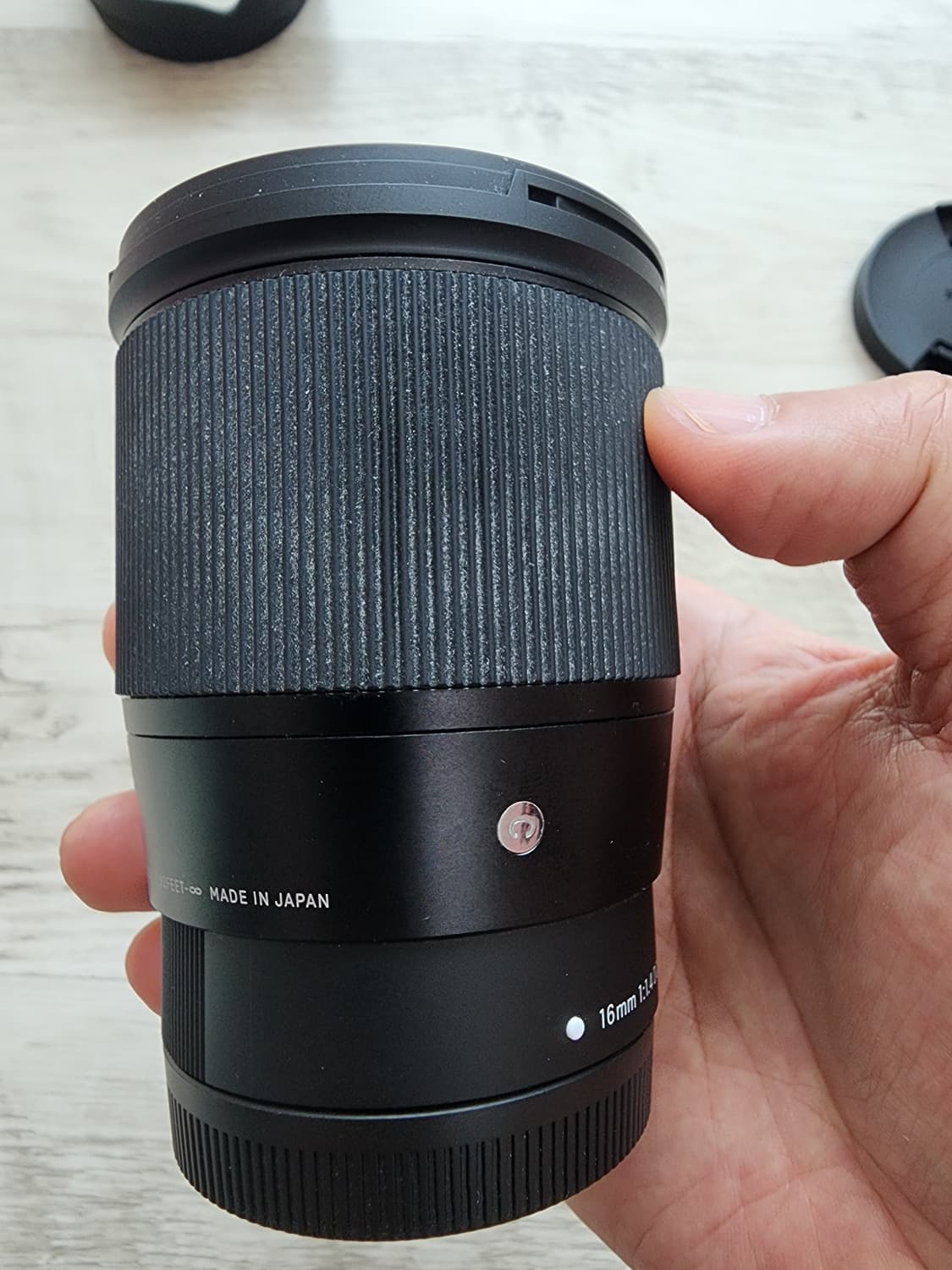 (캐논마운트) 시그마 EFM 16mm f1.4 단렌즈 팜 캐논 미러리스용 상품이미지5