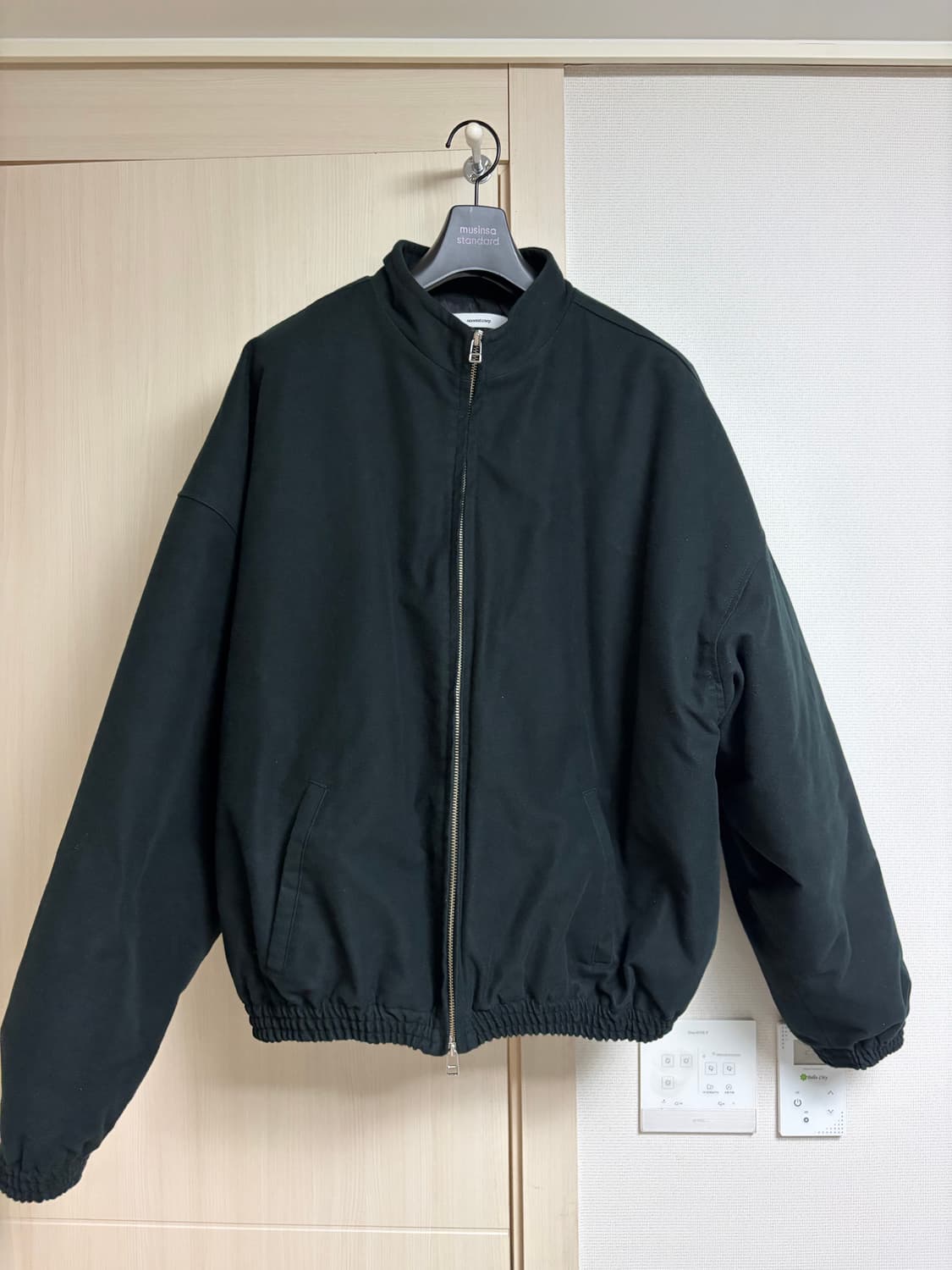 논노드 몰스킨 봄버 블랙 상품이미지2