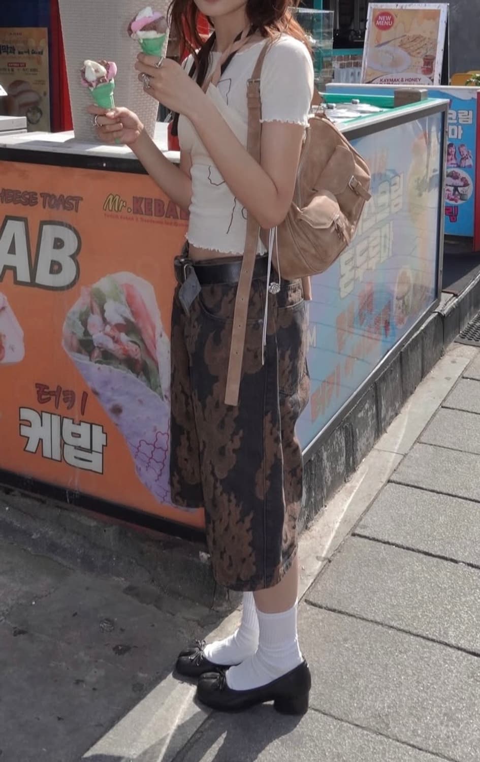 메종 마르지엘라 타비 발레리나 펌프스 37.5 블랙 상품이미지3