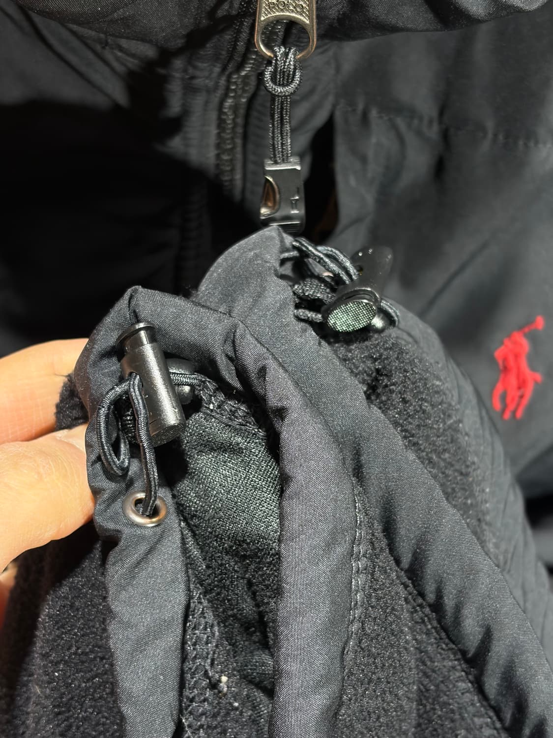 M 폴로랄프로렌 레드포니 나일론 믹스 플리스 자켓 상품이미지6