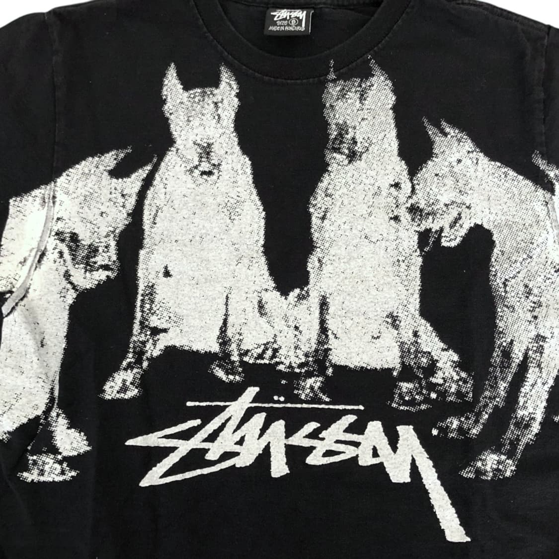 stussy doberman tee black  상품이미지2