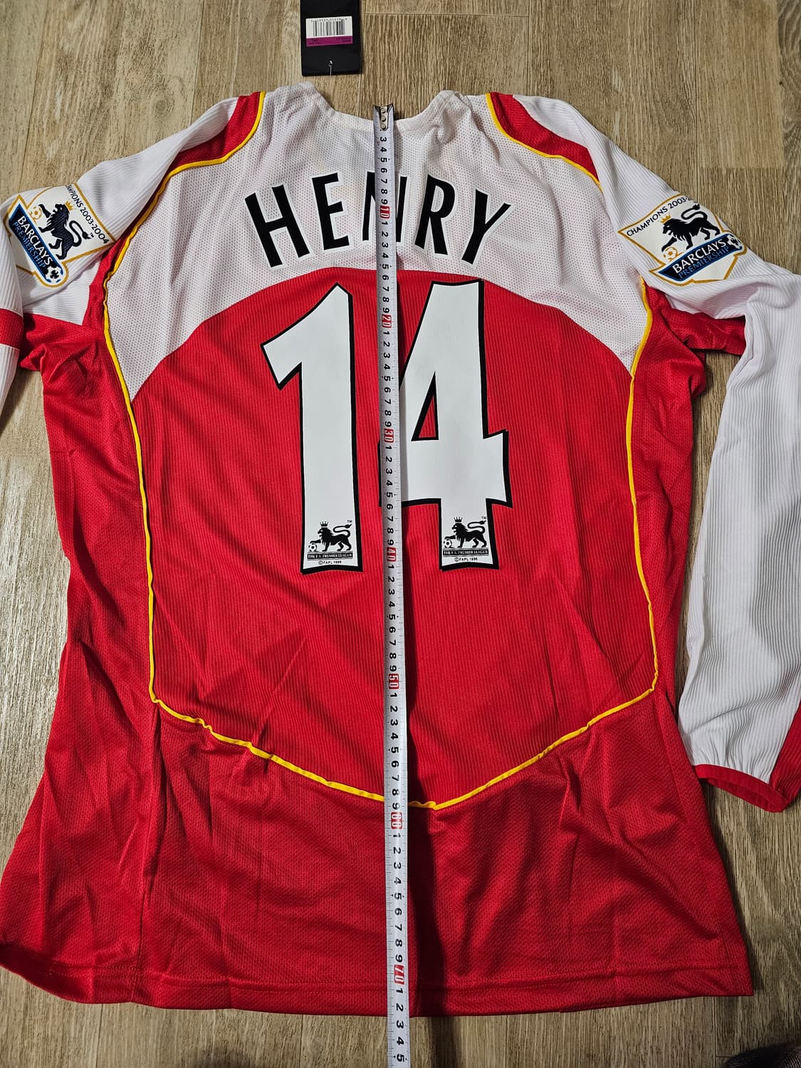 아스날 앙리 마킹 올드 유니폼 레트로 유니폼 상품이미지8