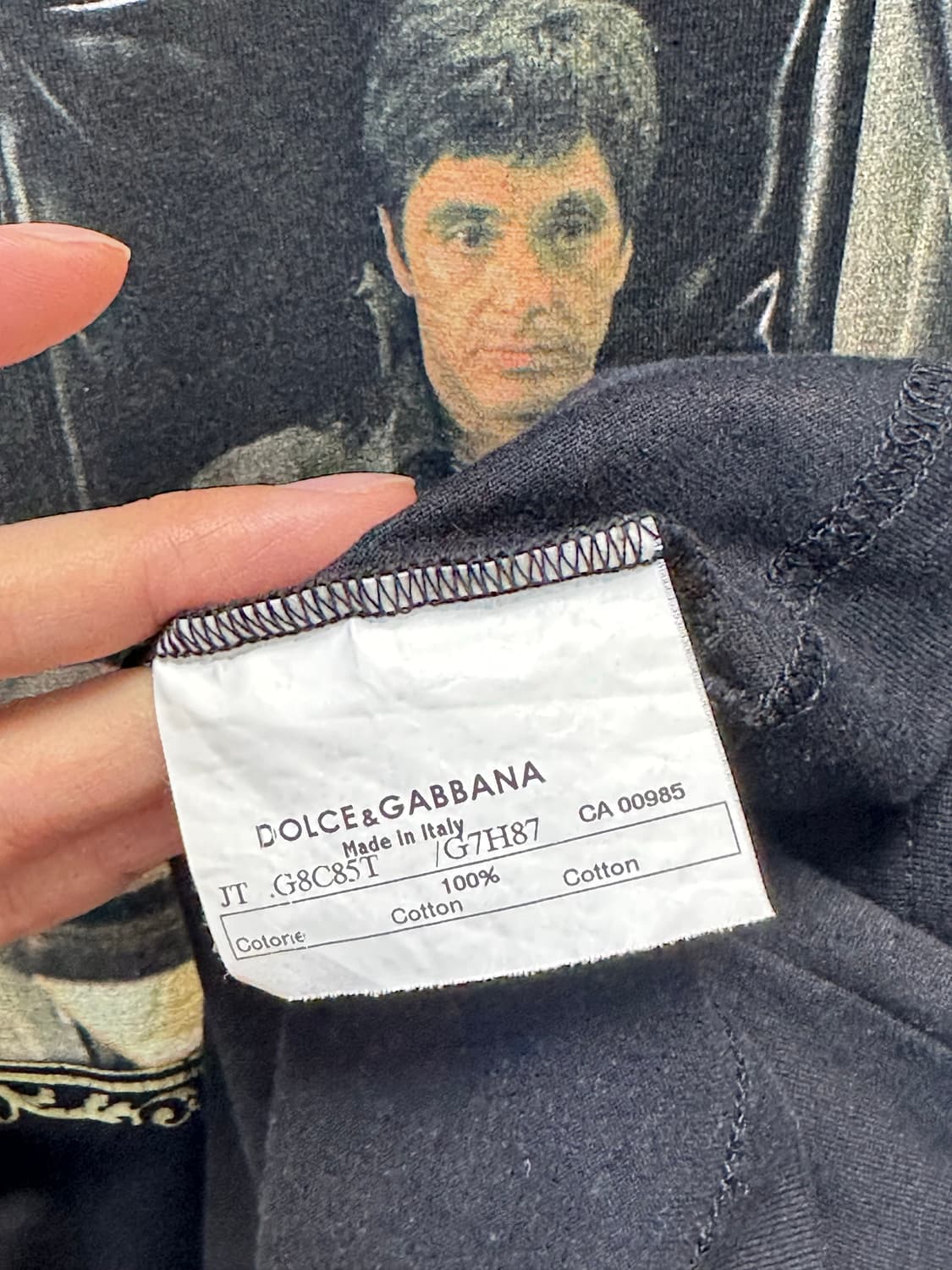 돌체앤가바나 알 파치노 티셔츠 상품이미지3