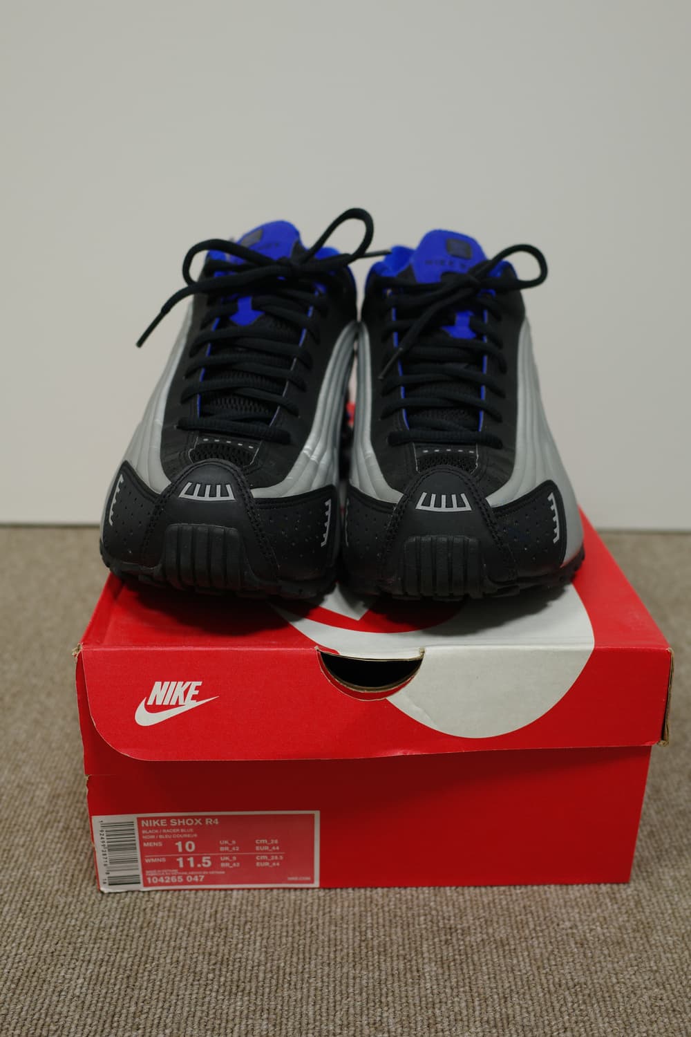 나이키 샥스 R4 레이싱 블루  상품이미지2